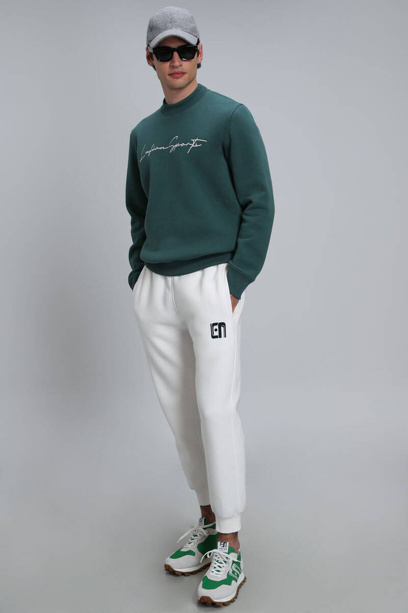 Lowe Erkek Sweatshirt Yeşil - 4