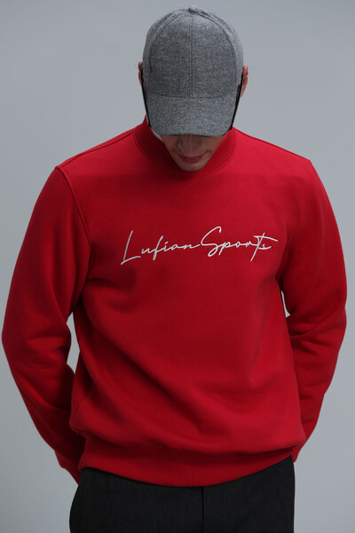 Lowe Men's Sweatshirt Red - 2