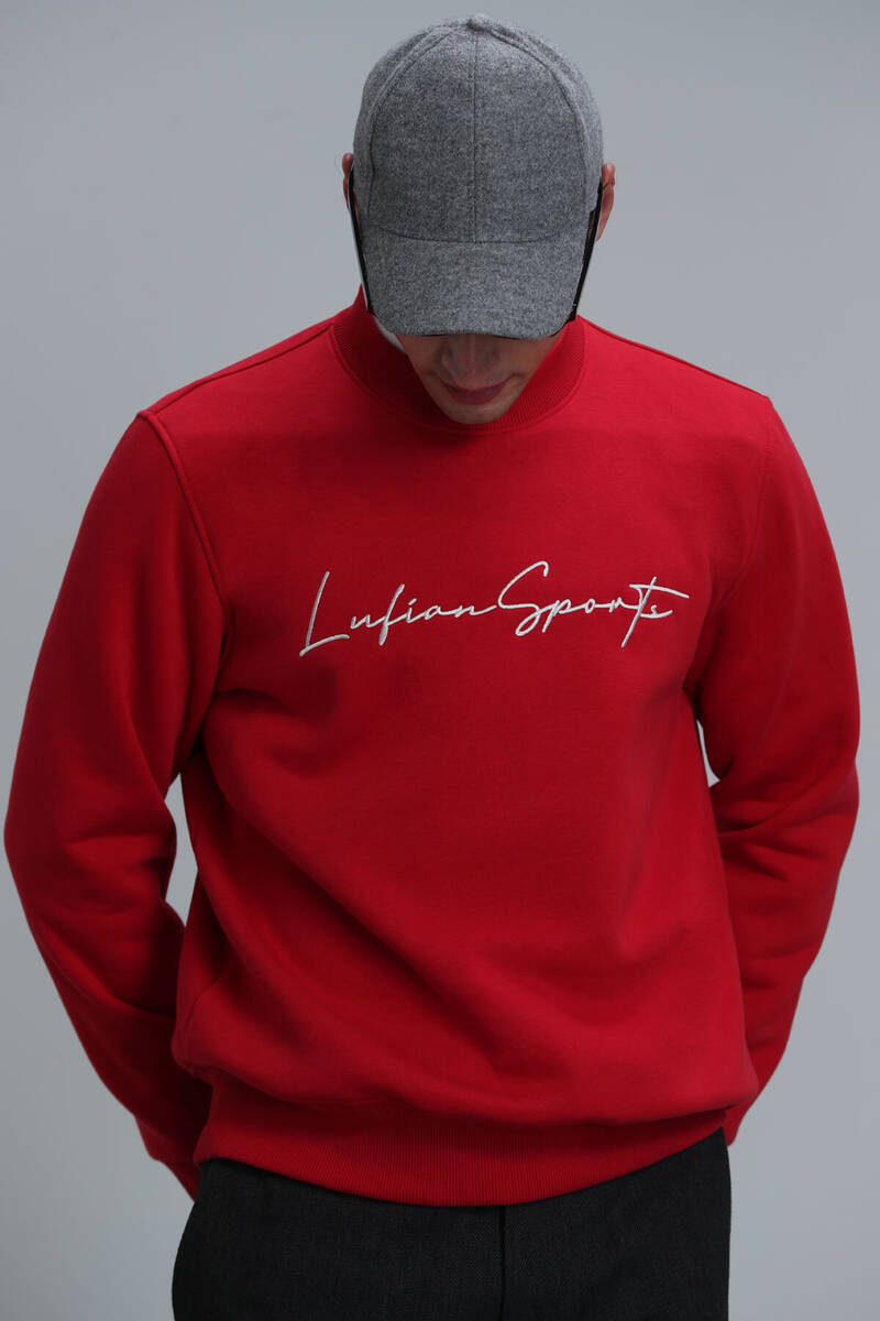 Lowe Men's Sweatshirt Red - 2