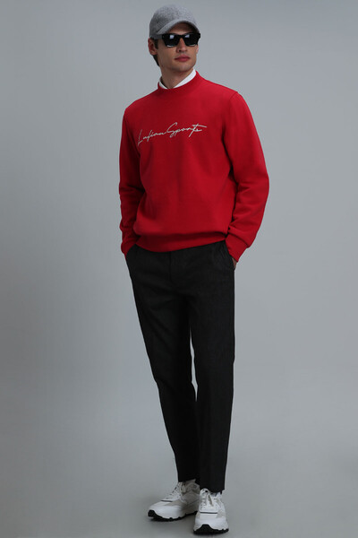 Lowe Men's Sweatshirt Red - 3