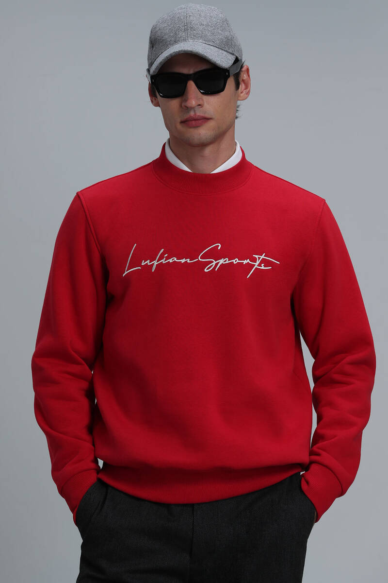 Lowe Men's Sweatshirt Red - 1