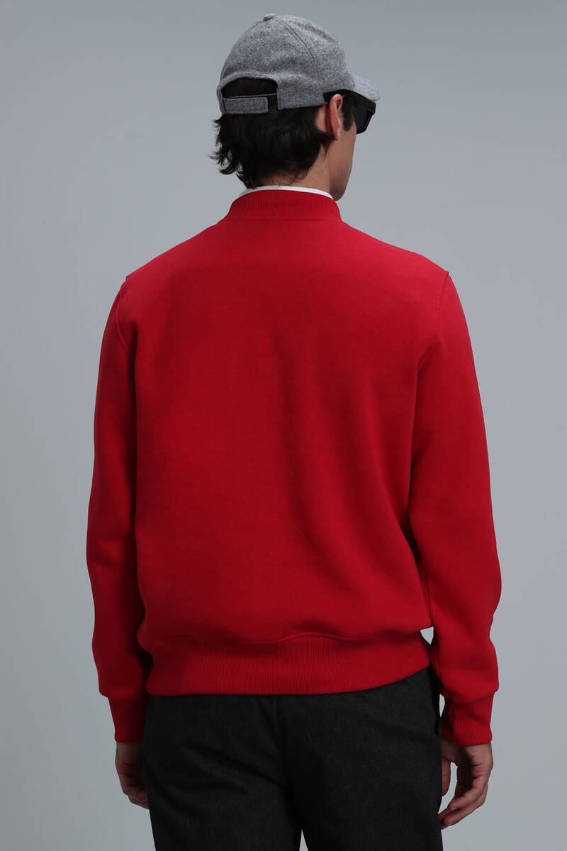 Lowe Men's Sweatshirt Red - 6