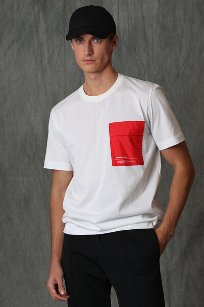 Lucas Modern Grafik T- Shirt - Thumbnail