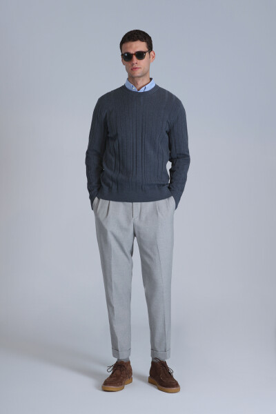 Lucky Erkek Kazak Petrol - 4