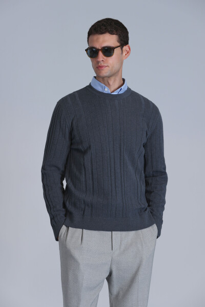 Lucky Erkek Kazak Petrol - 5