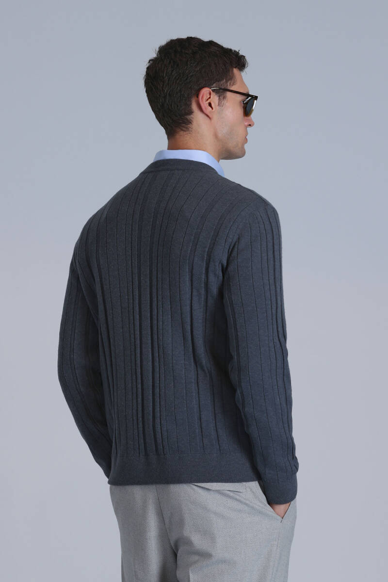 Lucky Erkek Kazak Petrol - 6