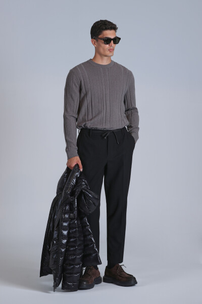 Lucky Men's Sweater Mink - LUFIAN (1)