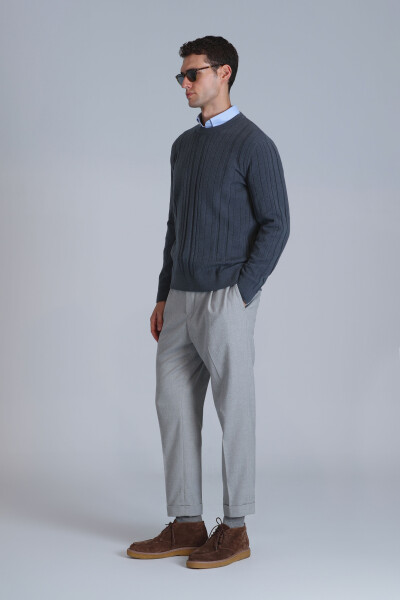 Lucky Men's Sweater Petrol - LUFIAN (1)