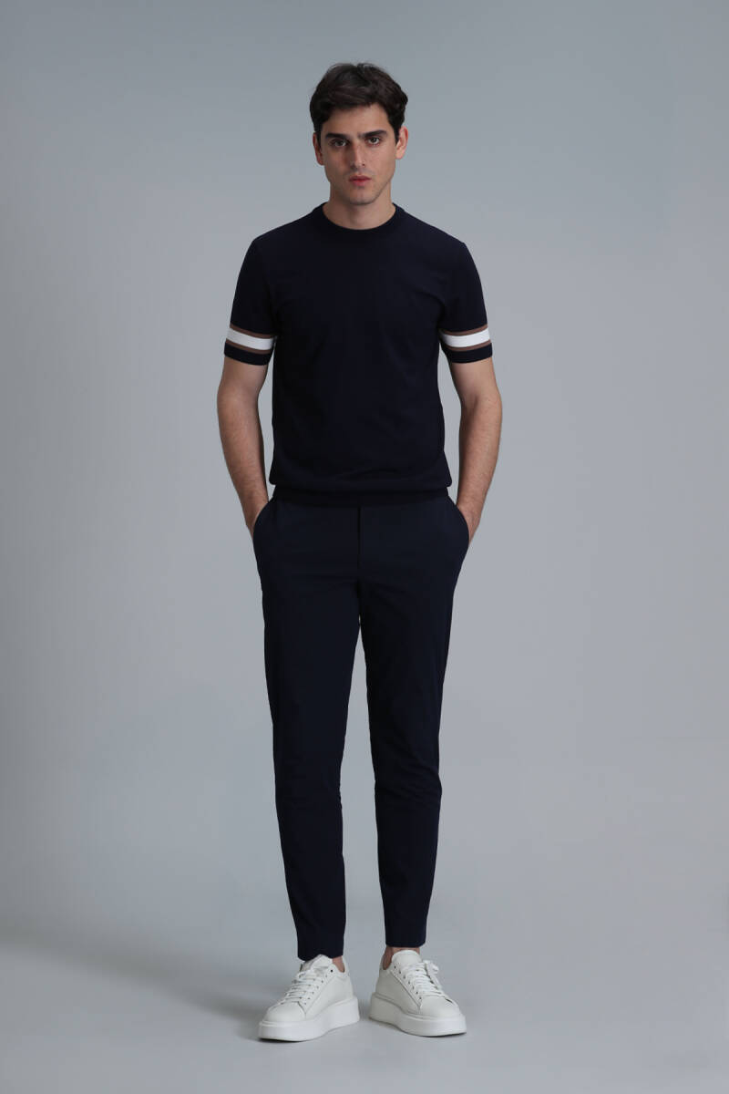 Lucy Men's Sweater Navy Blue - 2