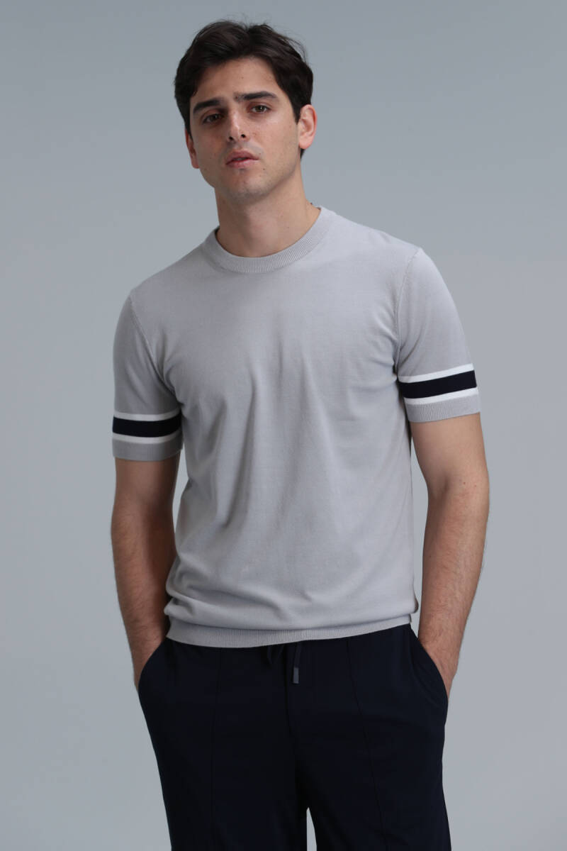 Lucy Men's Sweater Stone - 3