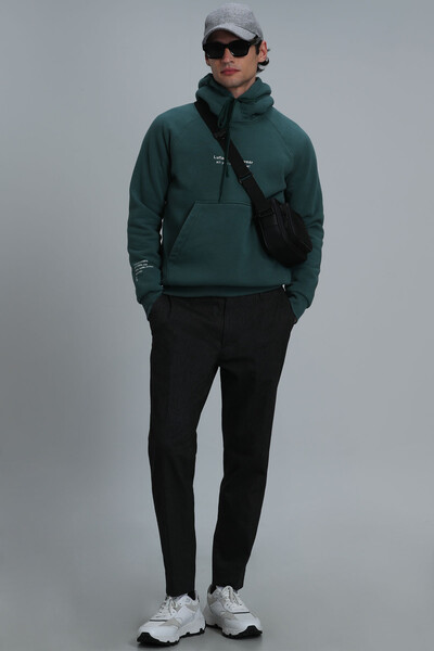 Luıs Erkek Sweatshirt Yeşil - 2