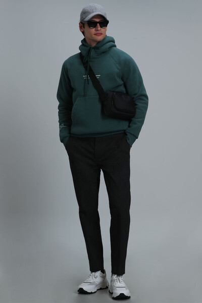 Luıs Erkek Sweatshirt Yeşil - 4