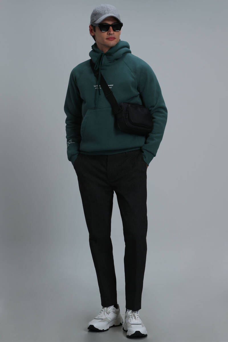 Luıs Erkek Sweatshirt Yeşil - 4