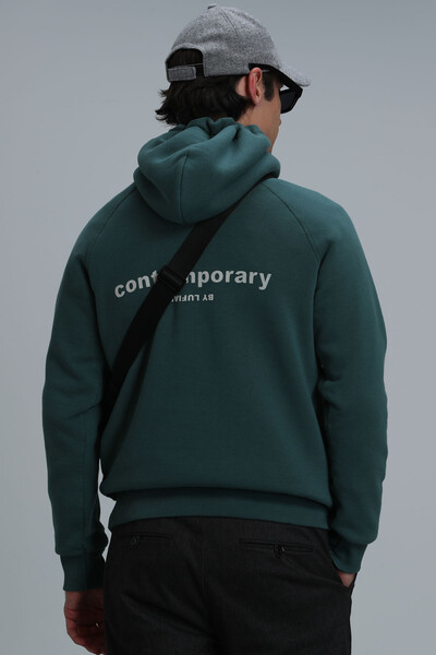 Luıs Erkek Sweatshirt Yeşil - 6