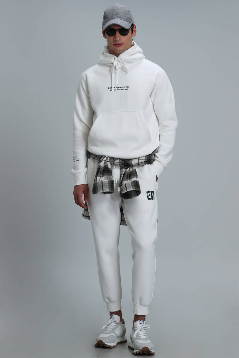 Luis Men's Sweatshirt Off White - 2