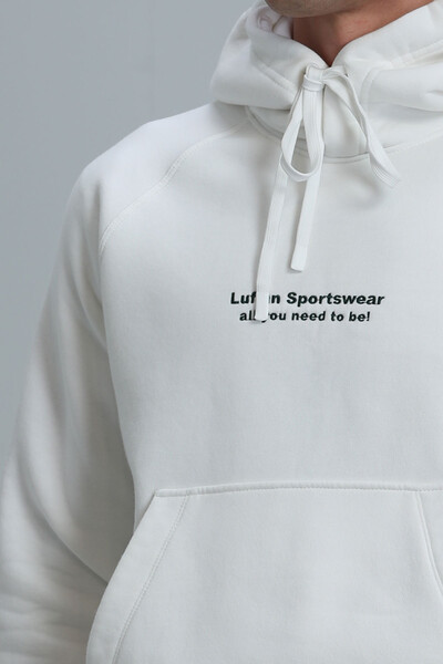 Luis Men's Sweatshirt Off White - 3