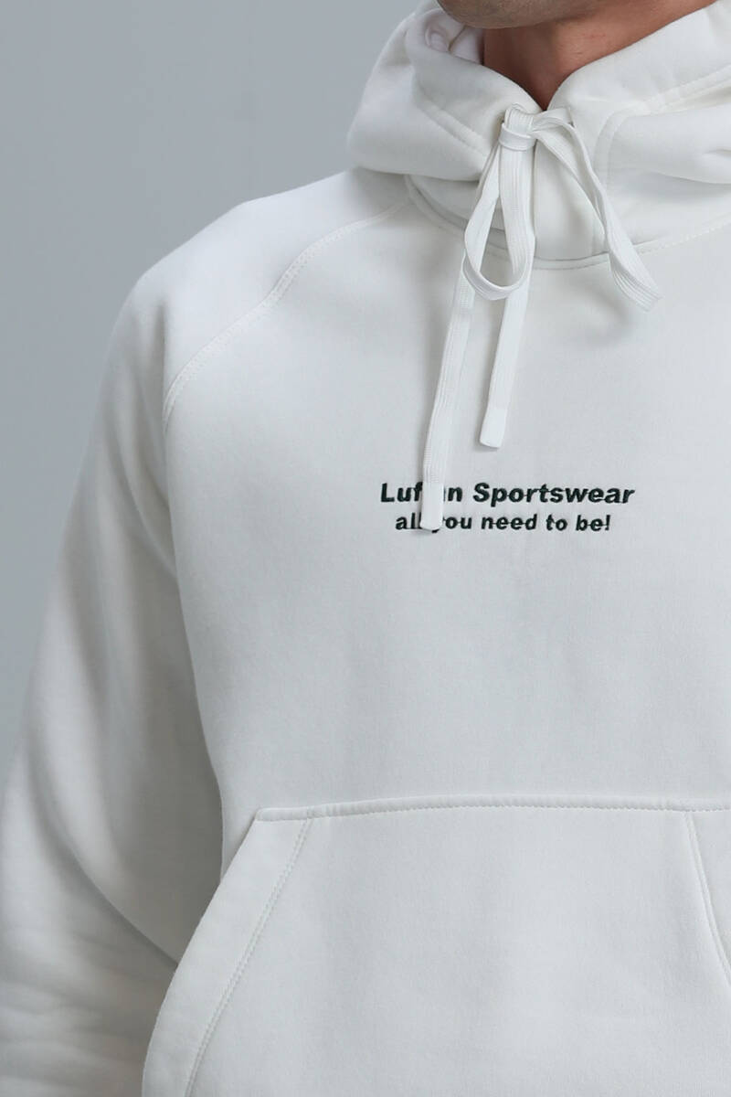 Luis Men's Sweatshirt Off White - 3