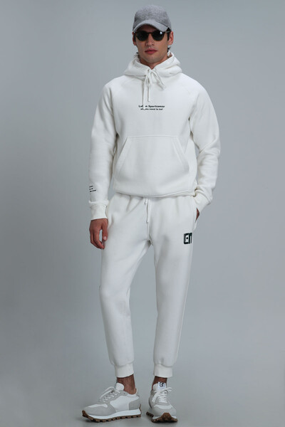 Luis Men's Sweatshirt Off White - 4