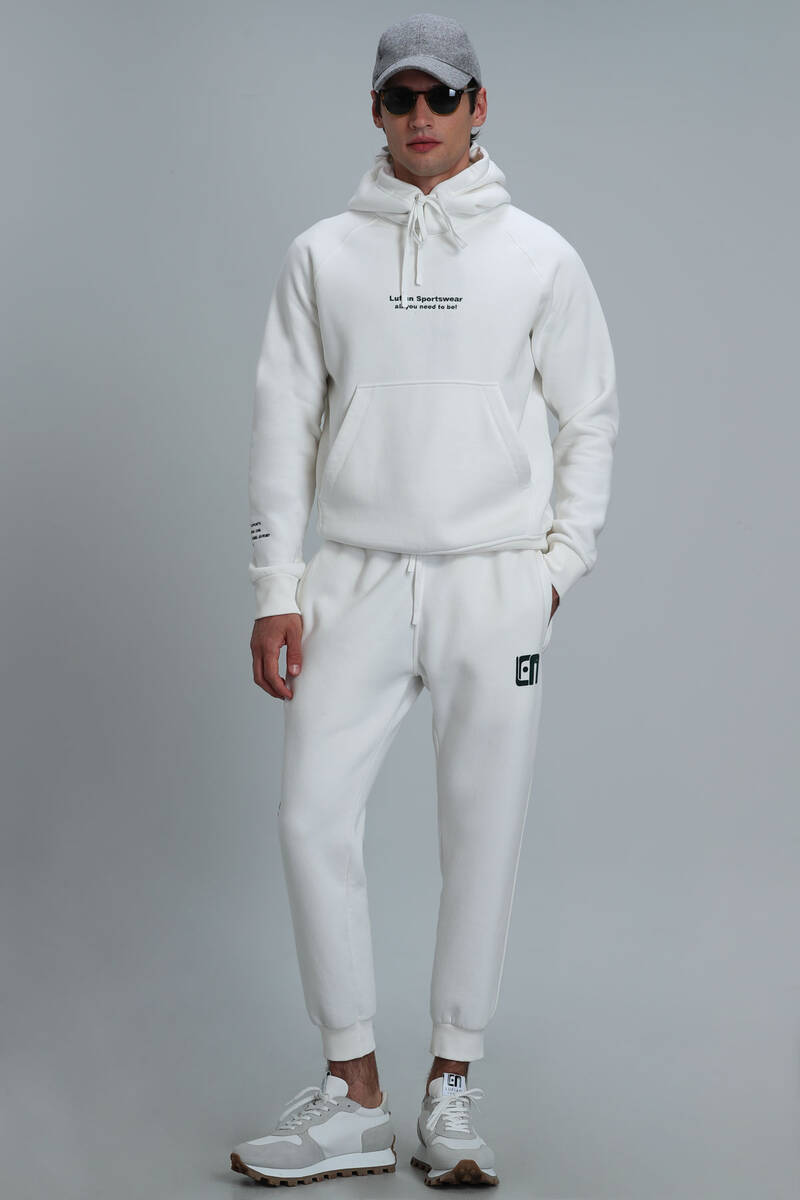 Luis Men's Sweatshirt Off White - 4