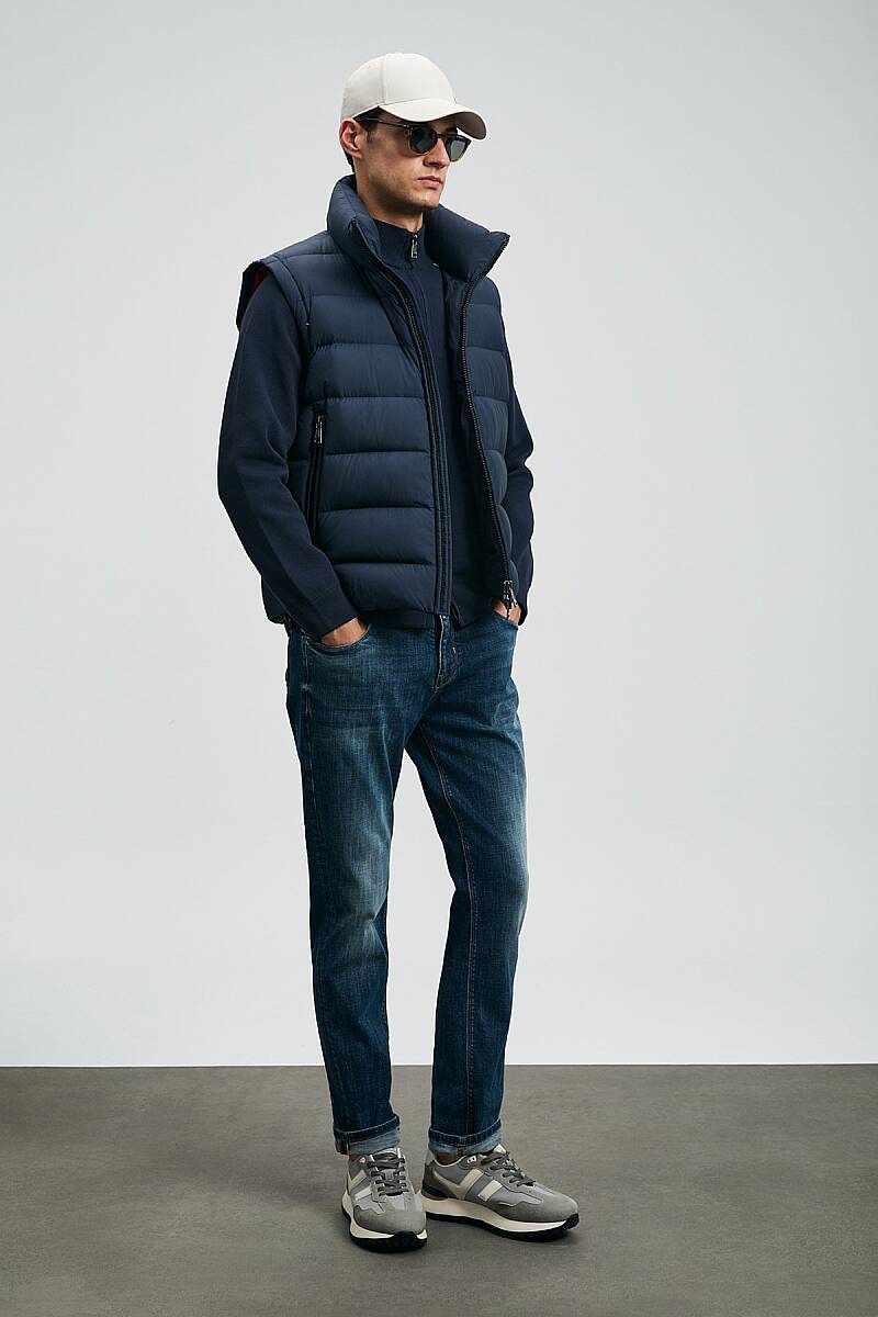 Lukas Spor Jean Erkek Pantolon Slim Fit Mavi - 3
