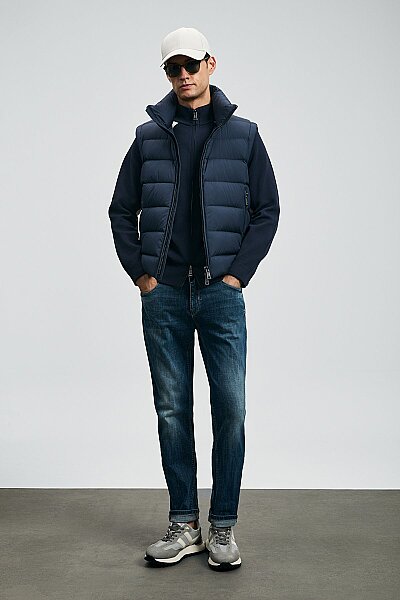 Lukas Spor Jean Erkek Pantolon Slim Fit Mavi - 4