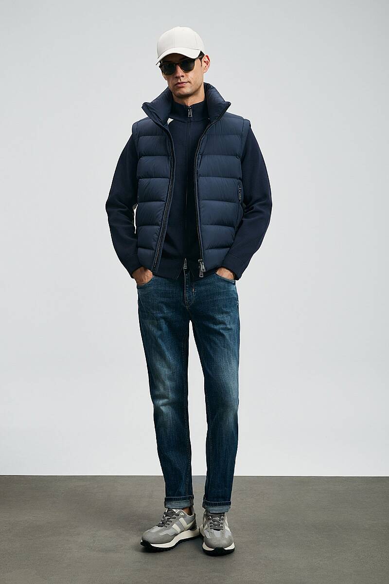 Lukas Spor Jean Erkek Pantolon Slim Fit Mavi - 4