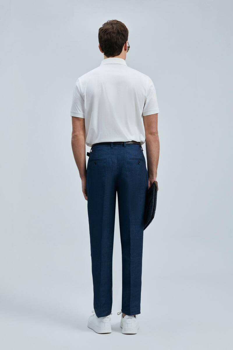 Luna Smart Erkek Polo Tişört Kırık Beyaz - 6