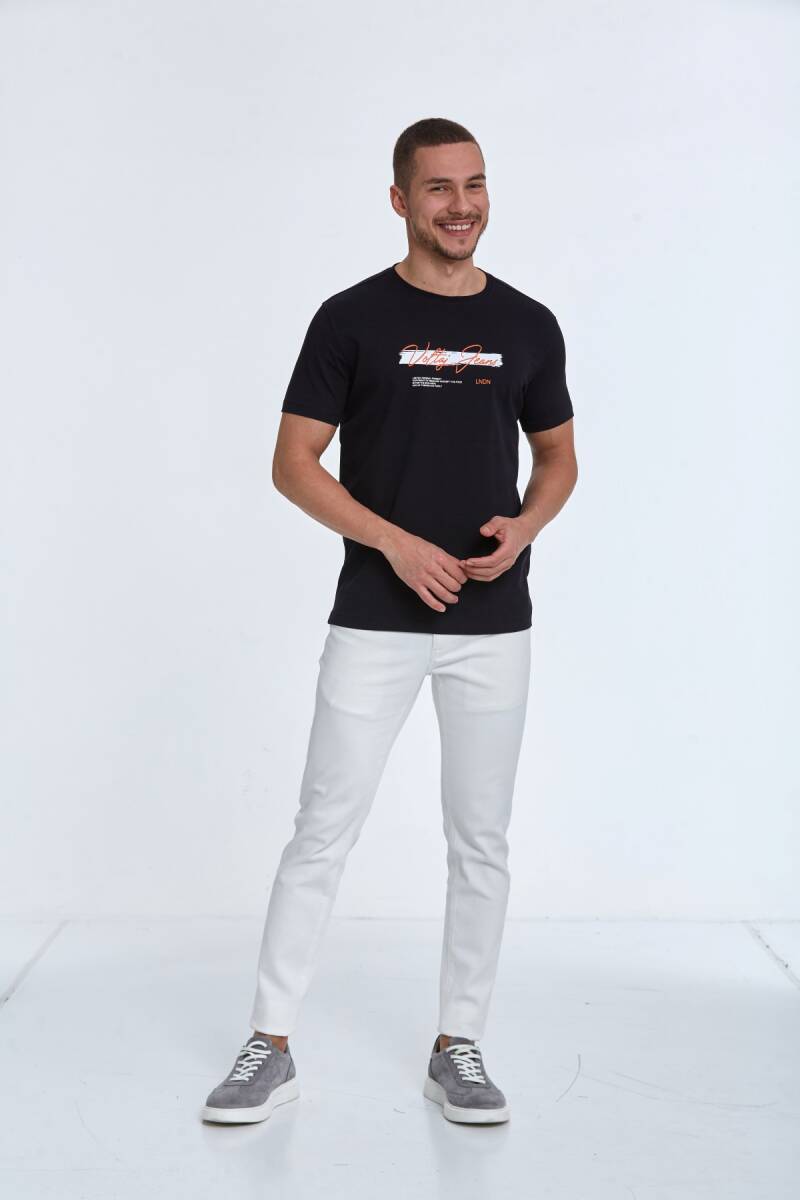 Lupe Printed Men's T-Shirt Black - 3