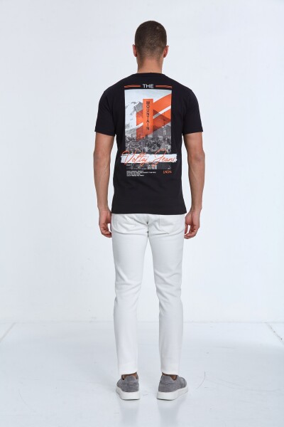 Lupe Printed Men's T-Shirt Black - 2