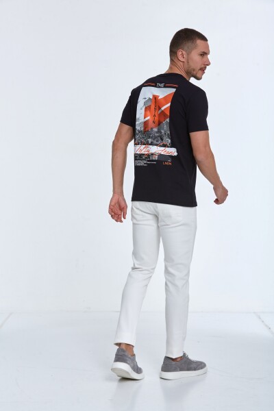Lupe Printed Men's T-Shirt Black - 6