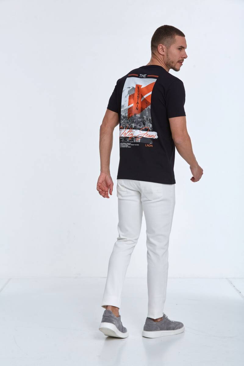 Lupe Printed Men's T-Shirt Black - 6