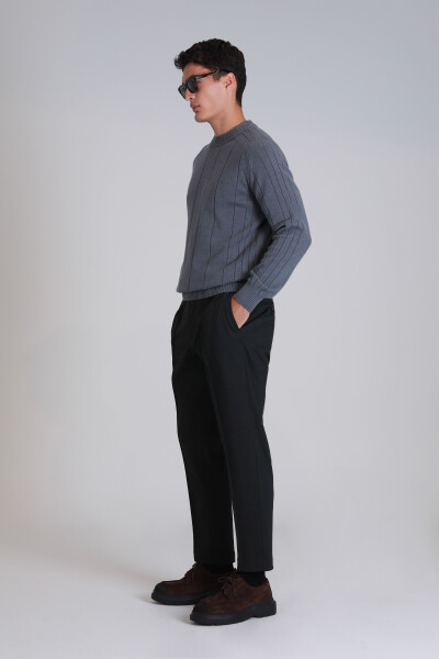 Lusi Spor Erkek Chino Pantolon Slim Fit Yeşil - 5