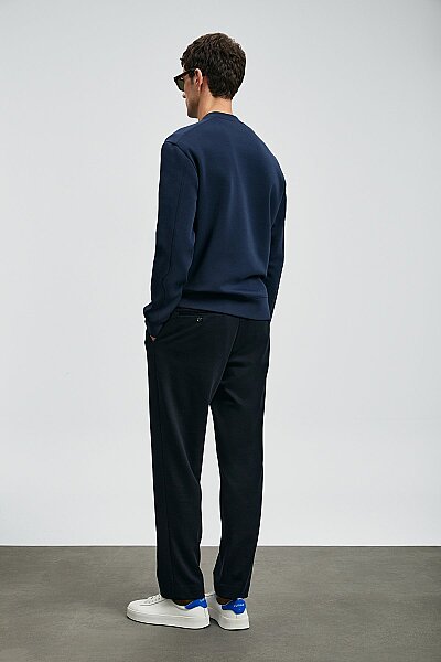 Luther Erkek Sweatshirt Lacivert - 6