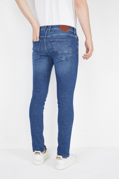 Lycra Washed Slim Fit Men's Jeans - Thumbnail