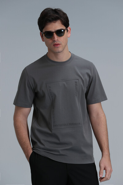 Mabel Modern Grafik T- Shirt Zeytin Yeşili 