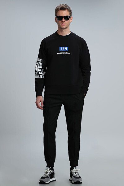 Maddox Erkek Sweatshirt Siyah - 2