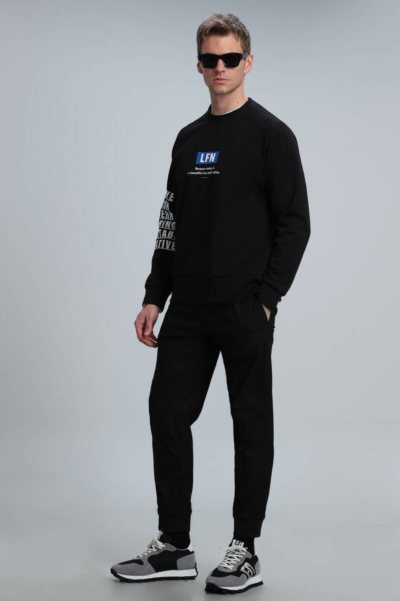 Maddox Erkek Sweatshirt Siyah - 3