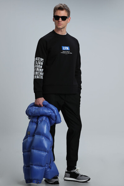 Maddox Erkek Sweatshirt Siyah - 4