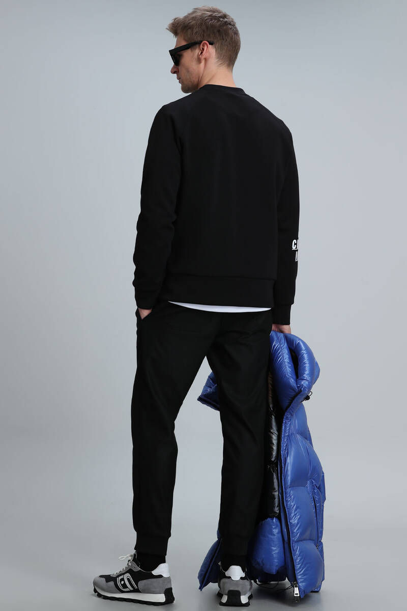 Maddox Erkek Sweatshirt Siyah - 5
