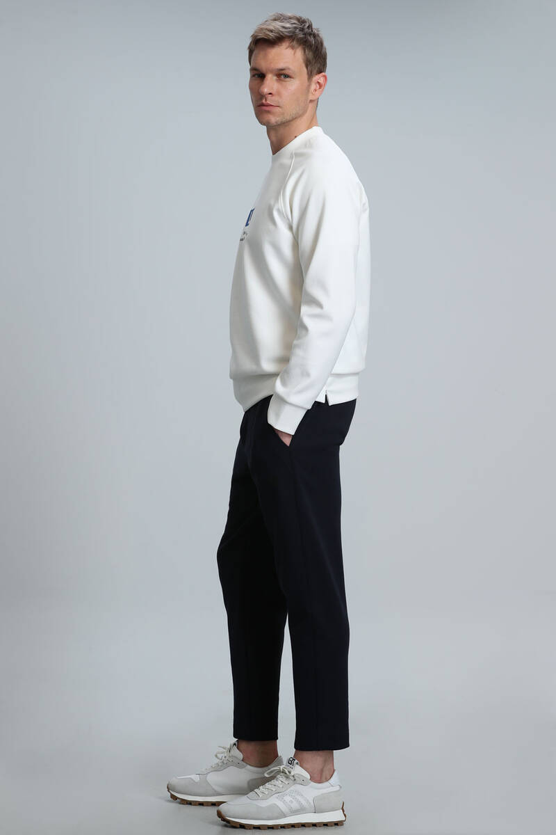 Maddox Men's Sweatshirt Off White - 4