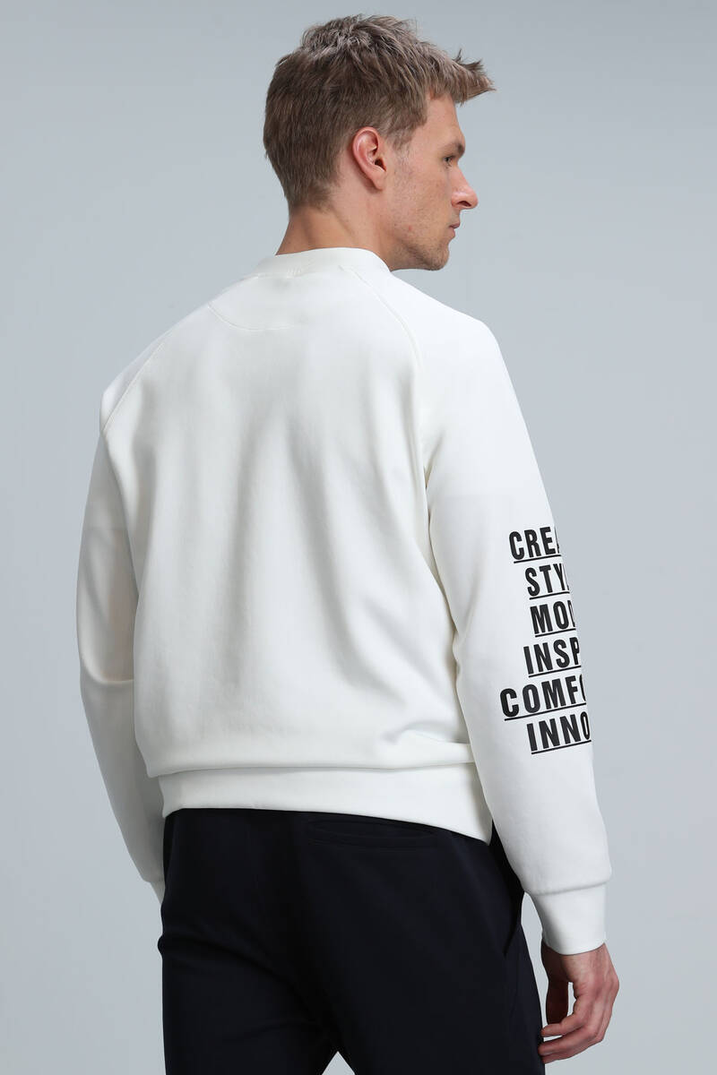 Maddox Men's Sweatshirt Off White - 6