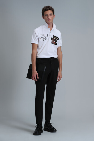 Mandy Smart Men's Polo T-Shirt White - 4