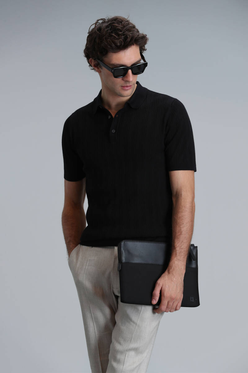 Marcel Men's Sweater Black - 1