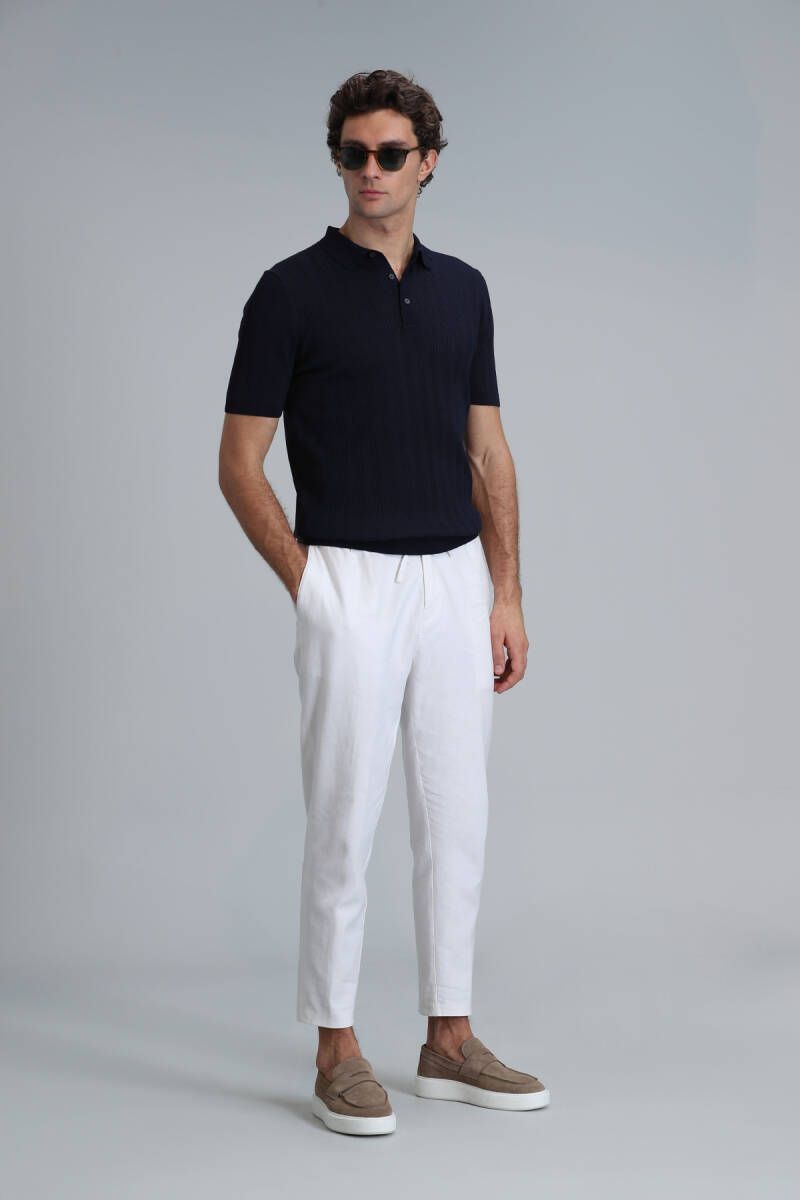 Marcel Men's Sweater Navy Blue - 2
