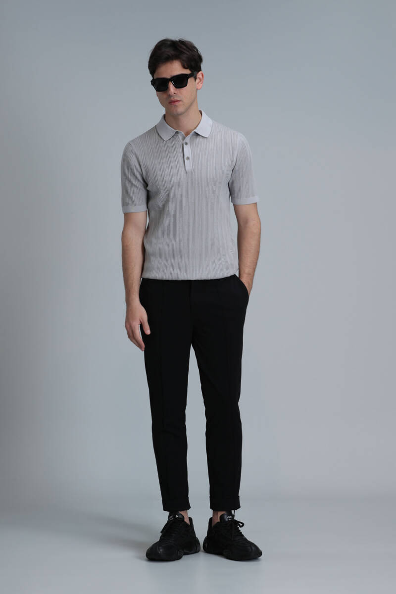 Marcel Men's Sweater Stone - 3