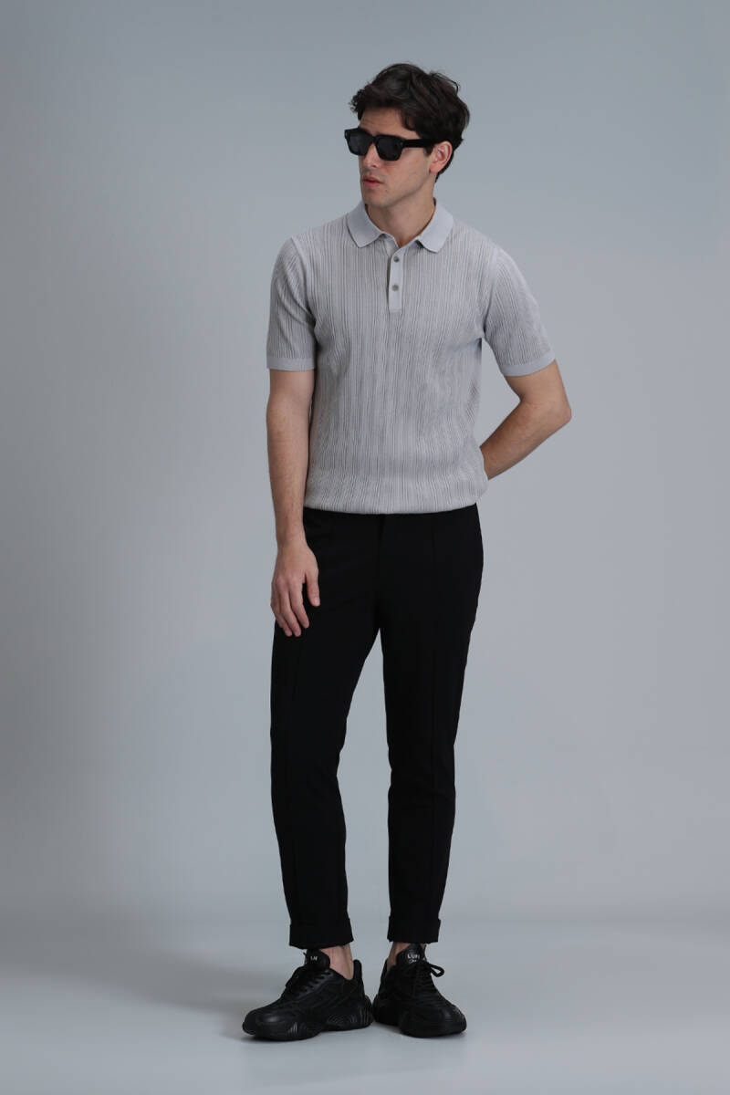Marcel Men's Sweater Stone - 5