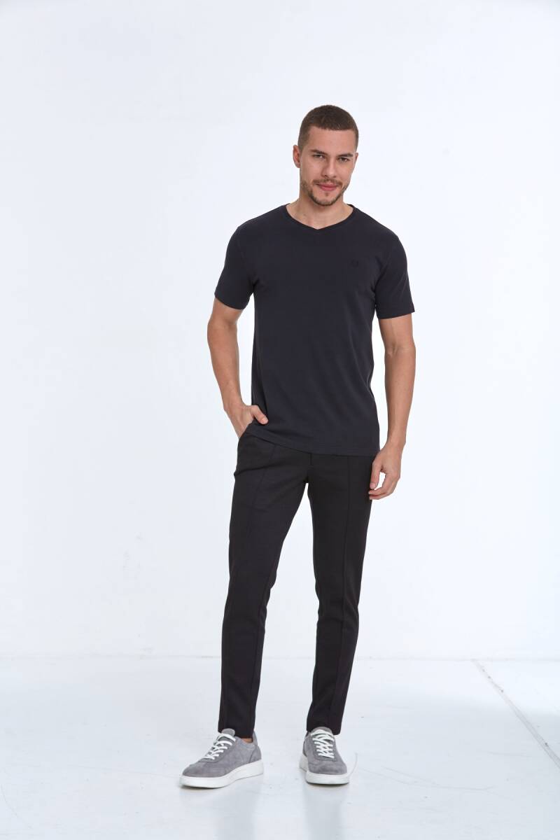 Marco Basic Men's T-Shirt Black - 2
