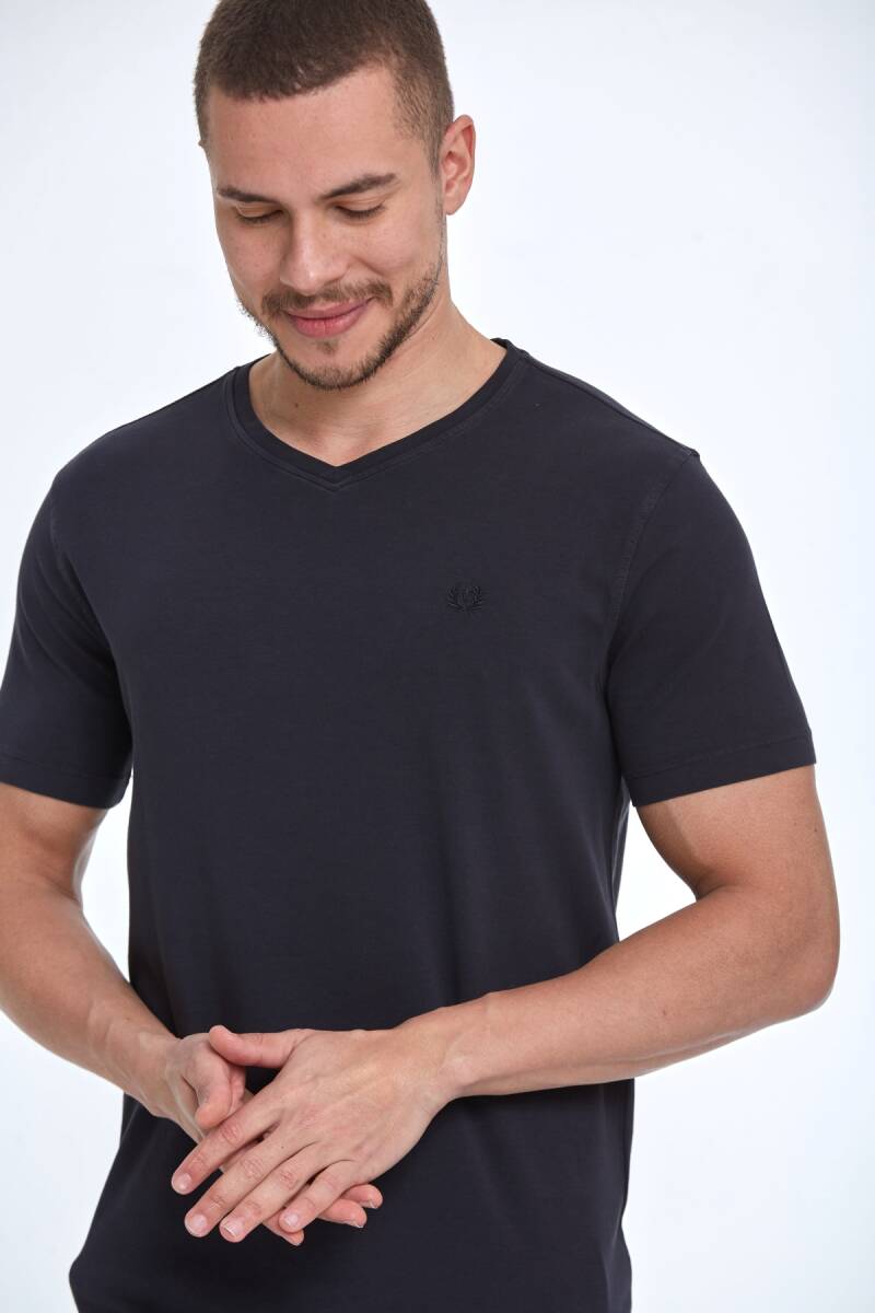 Marco Basic Men's T-Shirt Black - 1