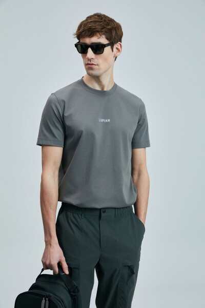 Marcus Modern Grafik T- Shirt Koyu Yeşil - 2