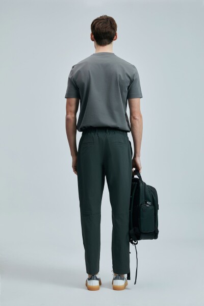 Marcus Modern Grafik T- Shirt Koyu Yeşil - 6